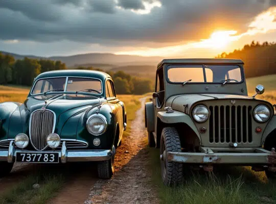 plongez dans l'histoire de delahaye et de la jeep willys, deux icônes automobiles qui incarnent liberté et élégance. découvrez comment ces véhicules d'exception ont marqué leur époque et continuent d'inspirer les passionnés.