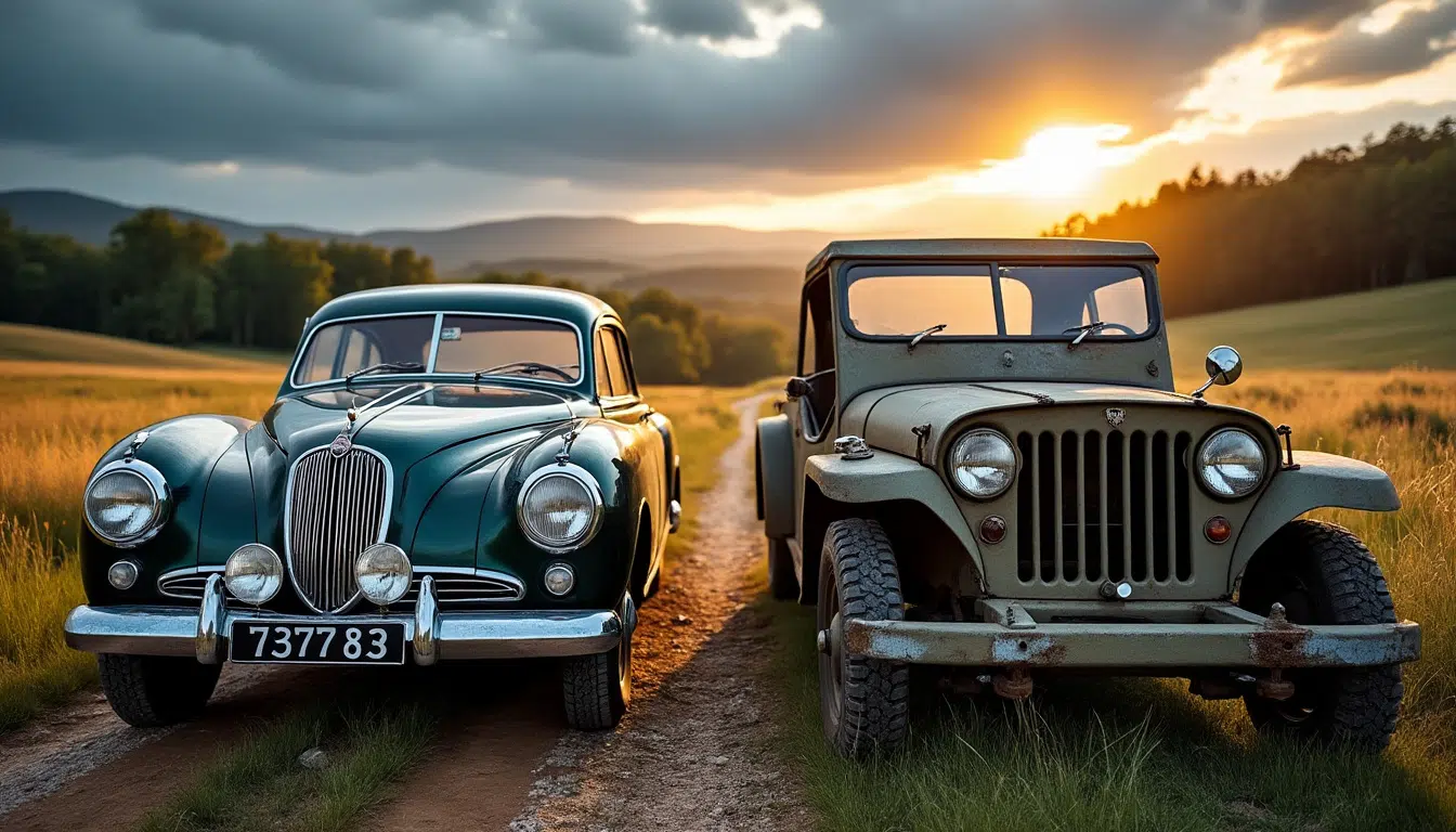 plongez dans l'histoire de delahaye et de la jeep willys, deux icônes automobiles qui incarnent liberté et élégance. découvrez comment ces véhicules d'exception ont marqué leur époque et continuent d'inspirer les passionnés.
