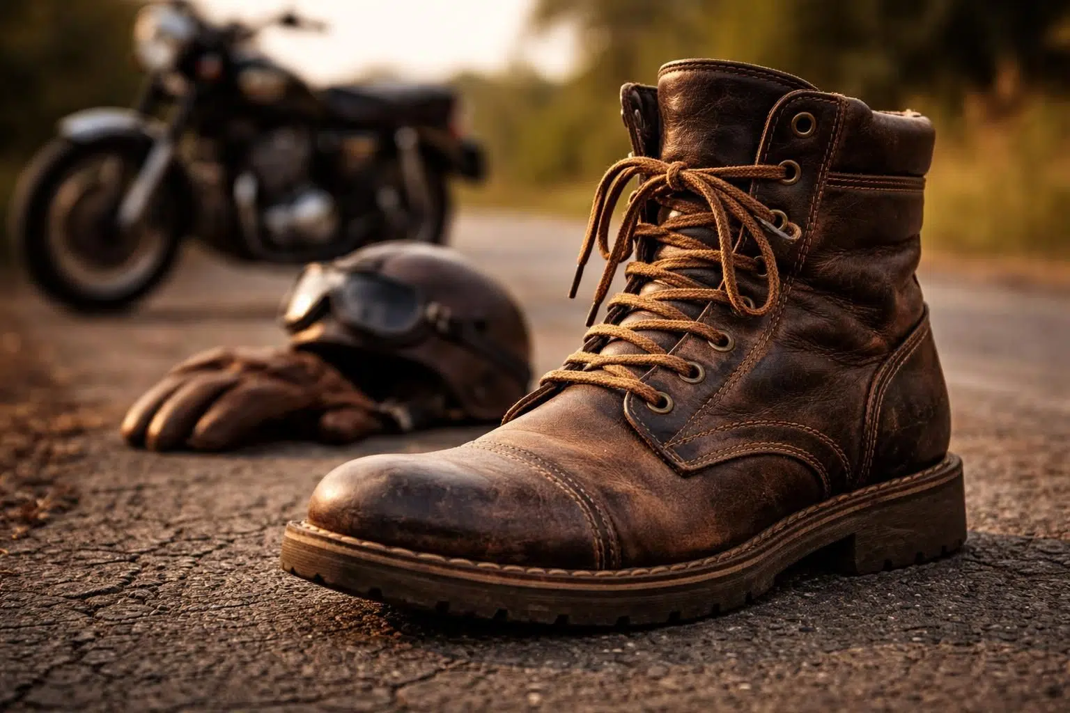 découvrez nos chaussures de moto vintage alliant élégance rétro et confort, conçues pour les motards passionnés à la recherche d'un style unique et authentique.