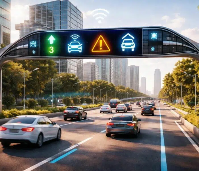 découvrez comment le nouveau panneau routier doté de technologies intelligentes révolutionne la gestion du trafic pour une circulation plus fluide et sécurisée.