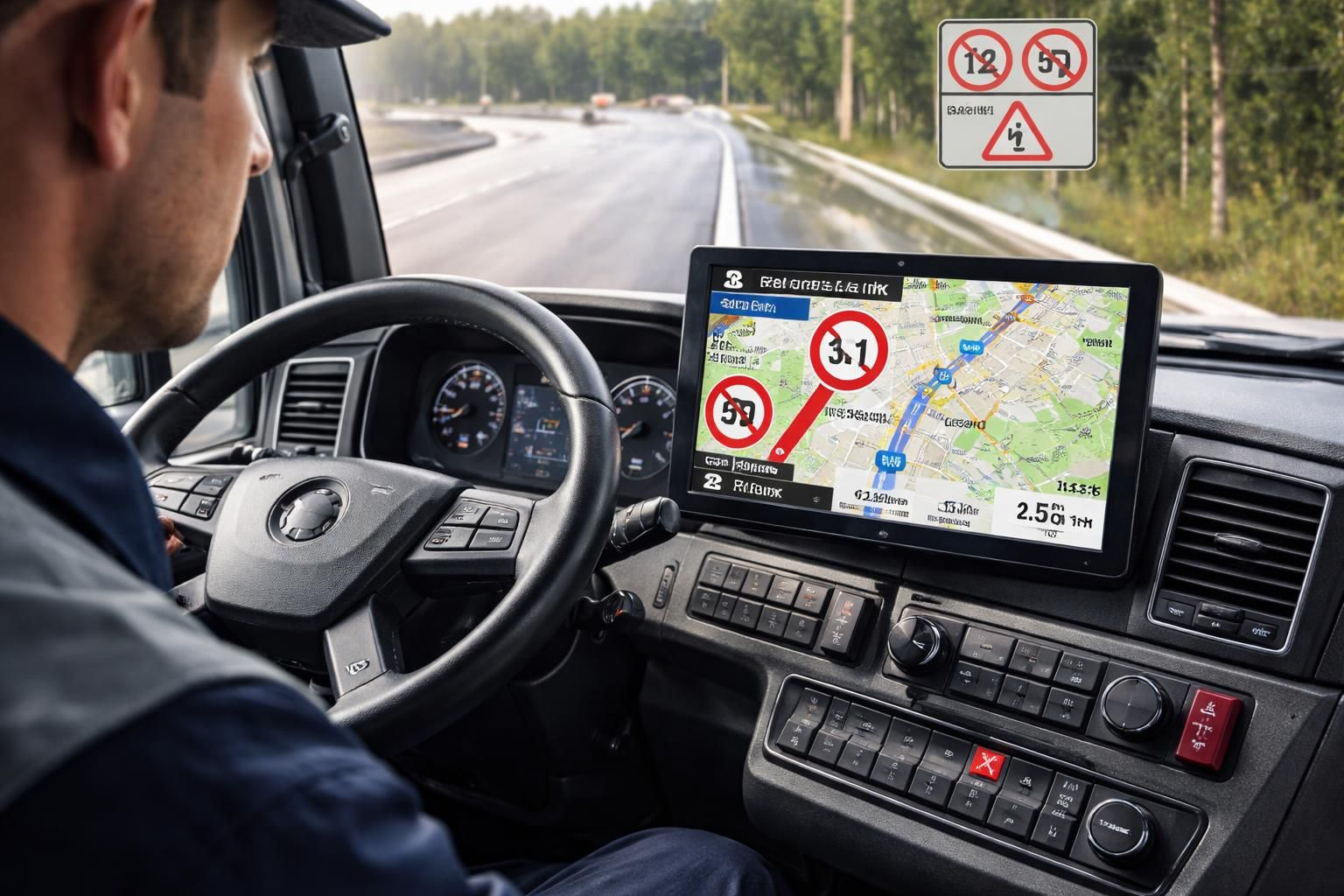 découvrez comment utiliser les gps garmin pour poids lourds en comprenant les différentes alertes et limitations afin d'assurer un trajet sécurisé et conforme aux réglementations.