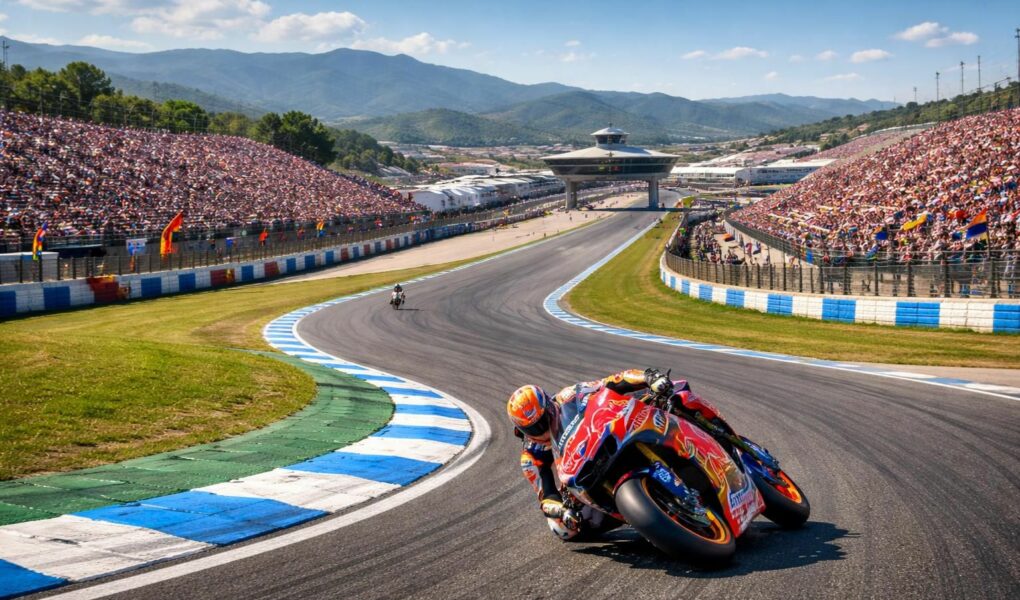 découvrez la magie du circuit légendaire de jerez lors du motogp : vitesse, passion et adrénaline au rendez-vous pour une expérience inoubliable.