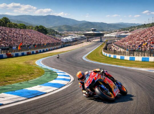 découvrez la magie du circuit légendaire de jerez lors du motogp : vitesse, passion et adrénaline au rendez-vous pour une expérience inoubliable.