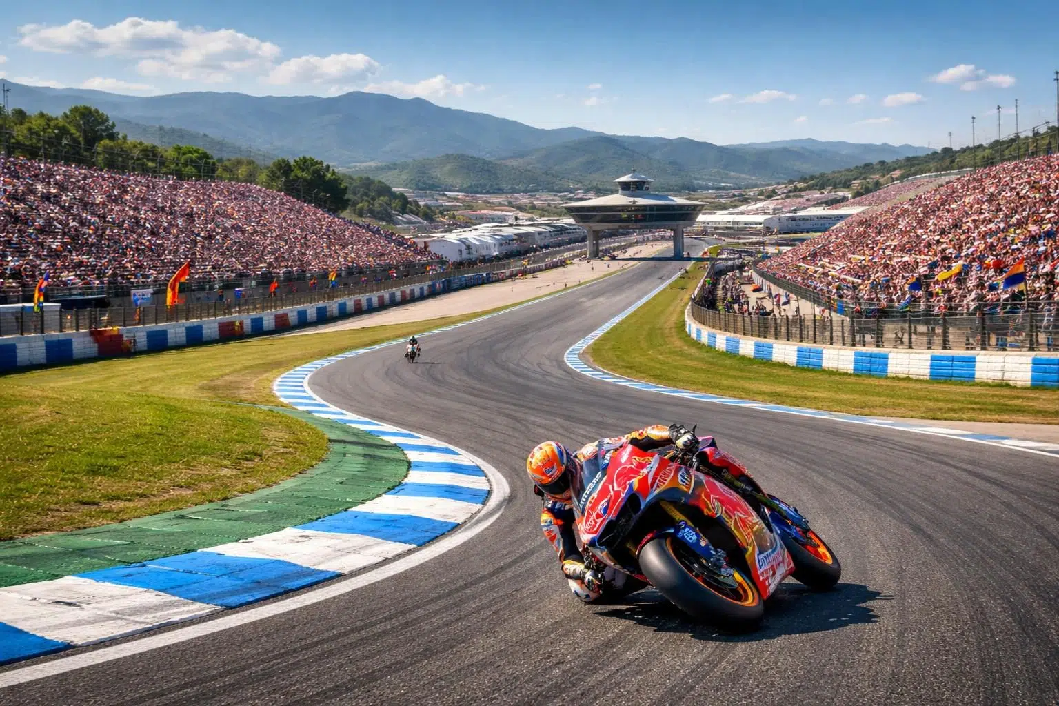 découvrez la magie du circuit légendaire de jerez lors du motogp : vitesse, passion et adrénaline au rendez-vous pour une expérience inoubliable.