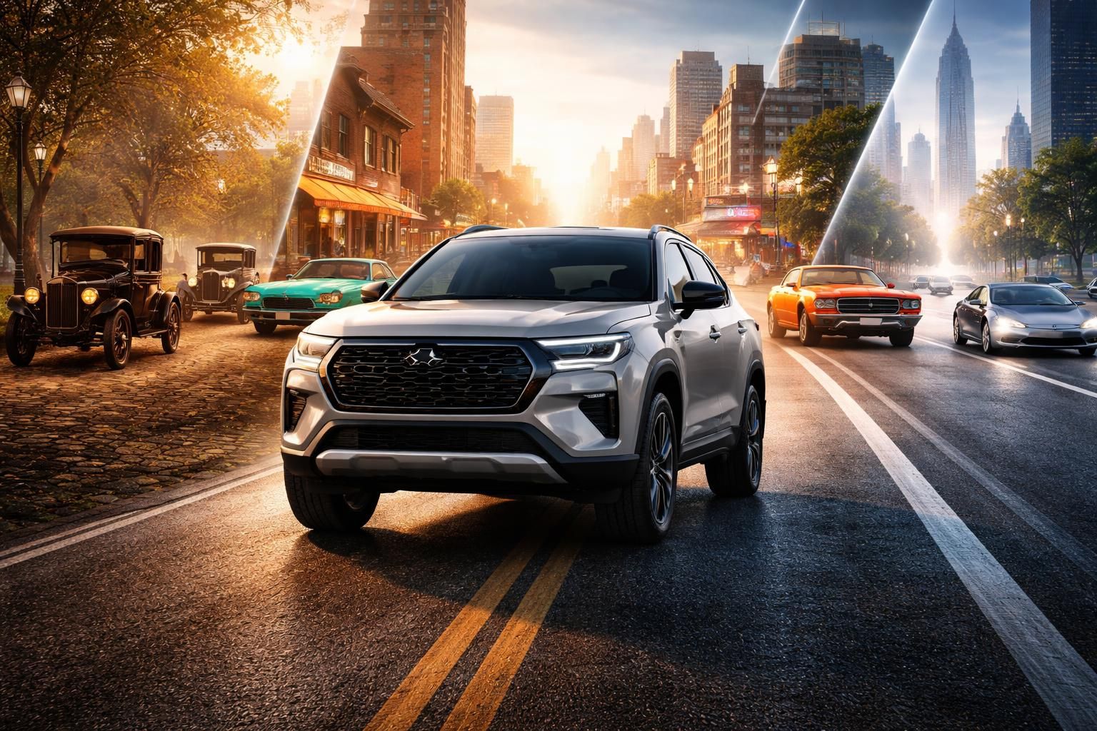 découvrez le 4x4 retour vers le futur, un hommage unique qui vous emmène dans un voyage passionnant à travers l'histoire de l'automobile.