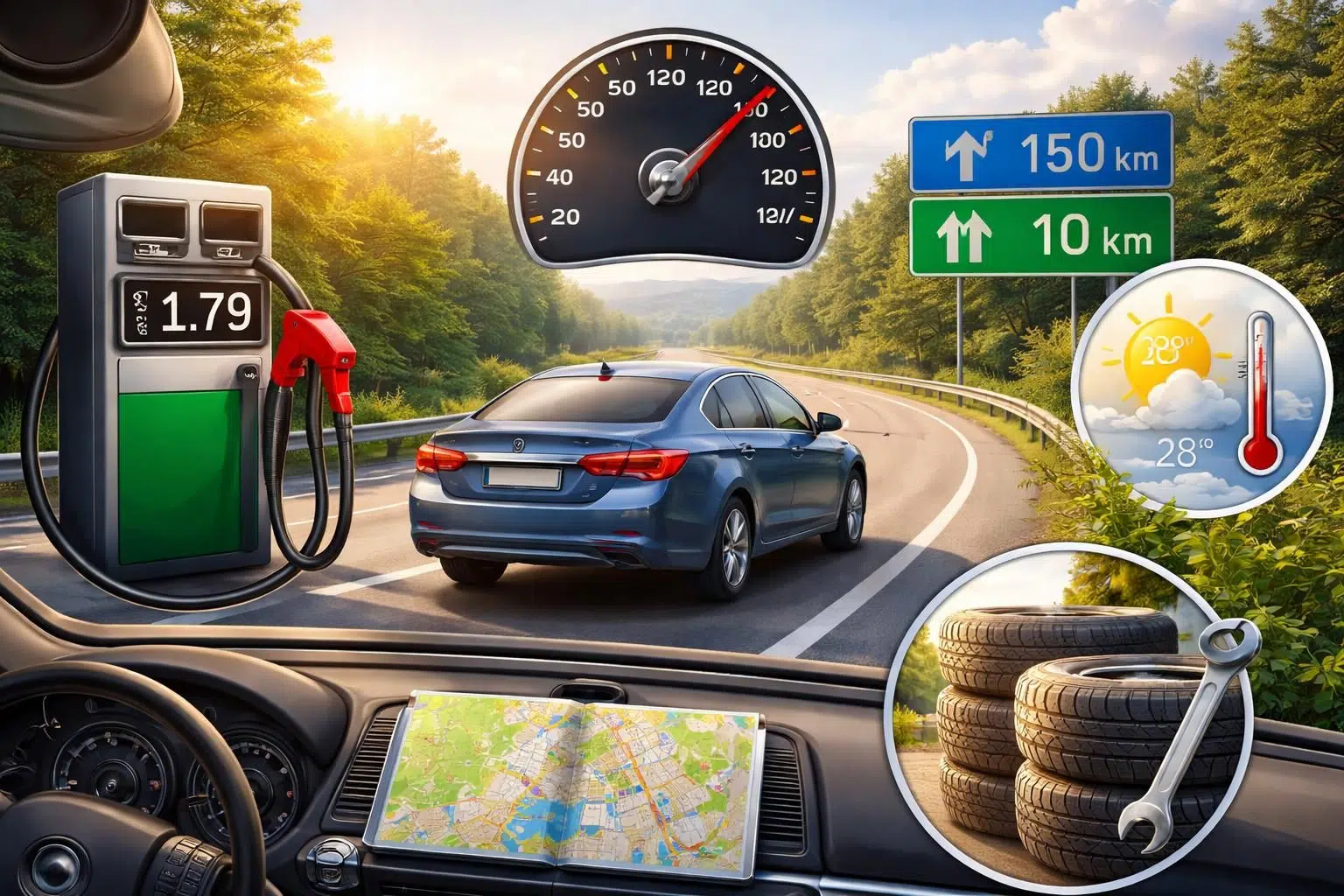 découvrez les principaux facteurs qui impactent le coût d'un trajet en voiture et apprenez comment mieux planifier vos déplacements pour économiser.