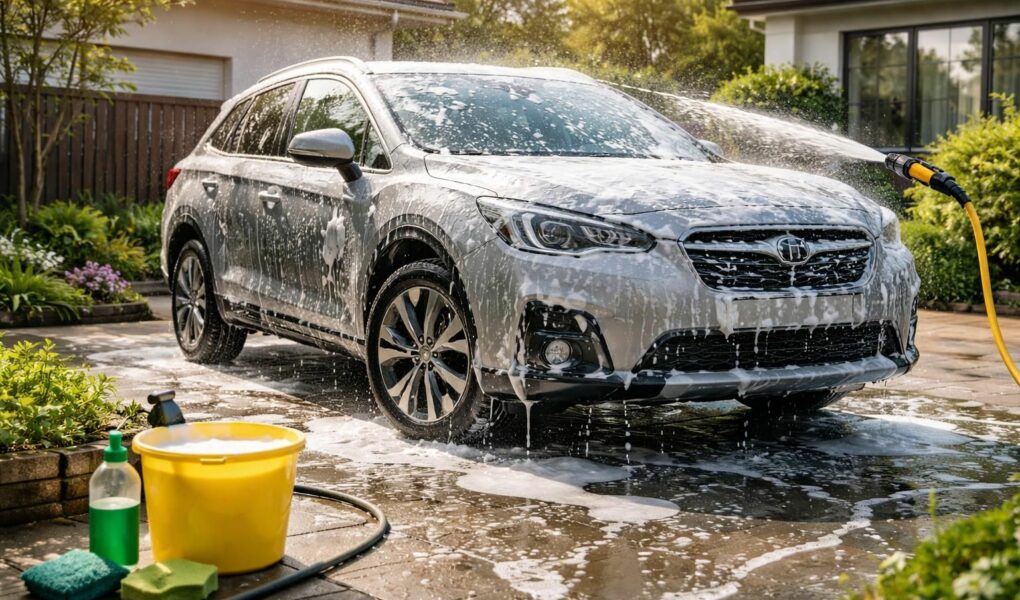 découvrez les risques liés au lavage de votre voiture dans votre cour et les précautions à prendre pour éviter les problèmes environnementaux et légaux.