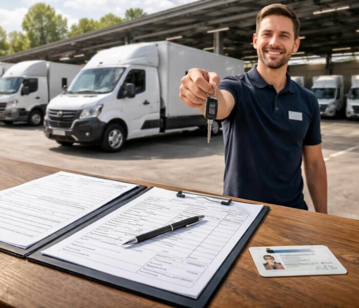 découvrez tout ce qu'il faut savoir pour la location d'un camion : les documents nécessaires, le dépôt de garantie et comment réaliser un état des lieux complet.