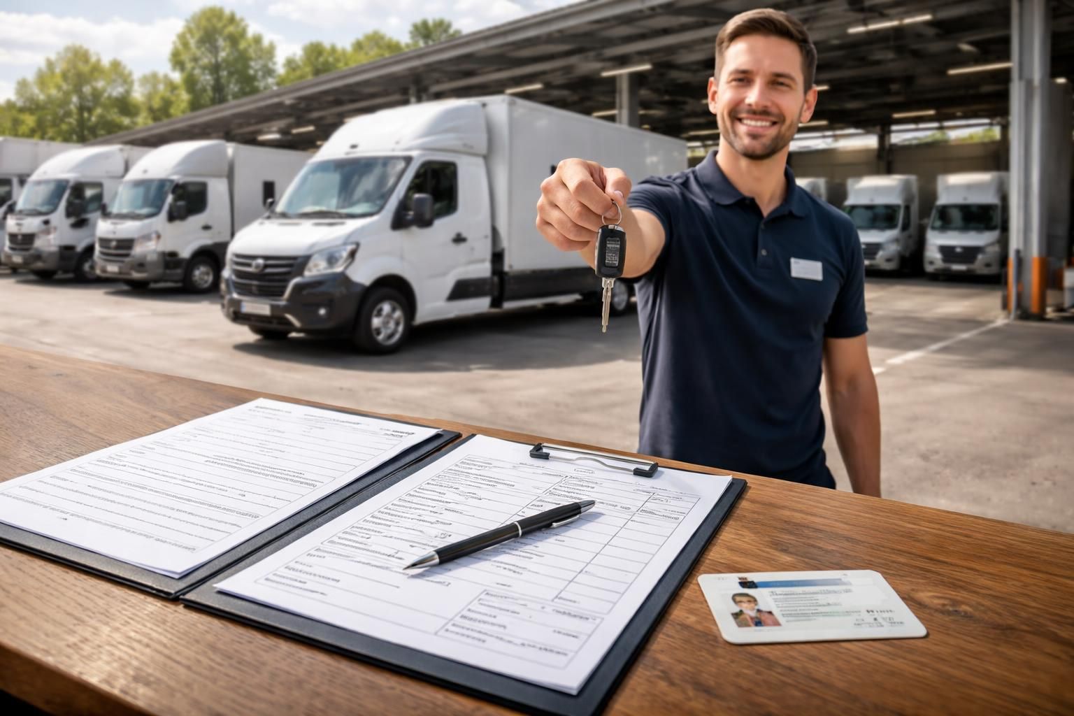 découvrez tout ce qu'il faut savoir pour la location d'un camion : les documents nécessaires, le dépôt de garantie et comment réaliser un état des lieux complet.