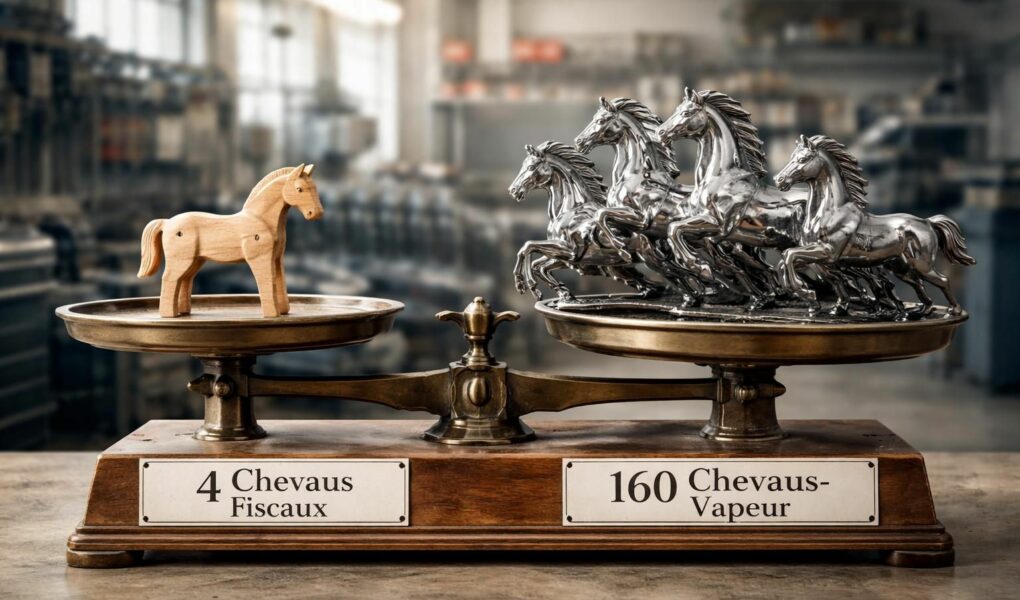 découvrez la conversion des chevaux fiscaux en chevaux-vapeur et comprenez la puissance réelle d'une voiture avec 4 chevaux fiscaux dans le monde automobile.