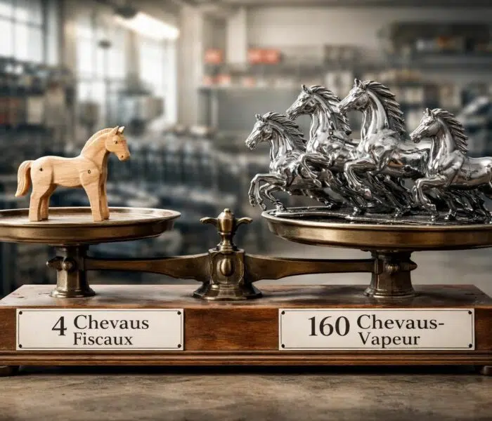 découvrez la conversion des chevaux fiscaux en chevaux-vapeur et comprenez la puissance réelle d'une voiture avec 4 chevaux fiscaux dans le monde automobile.