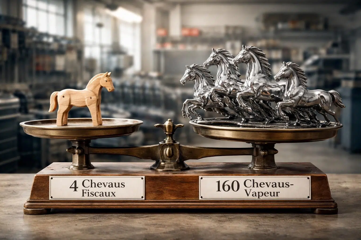 découvrez la conversion des chevaux fiscaux en chevaux-vapeur et comprenez la puissance réelle d'une voiture avec 4 chevaux fiscaux dans le monde automobile.