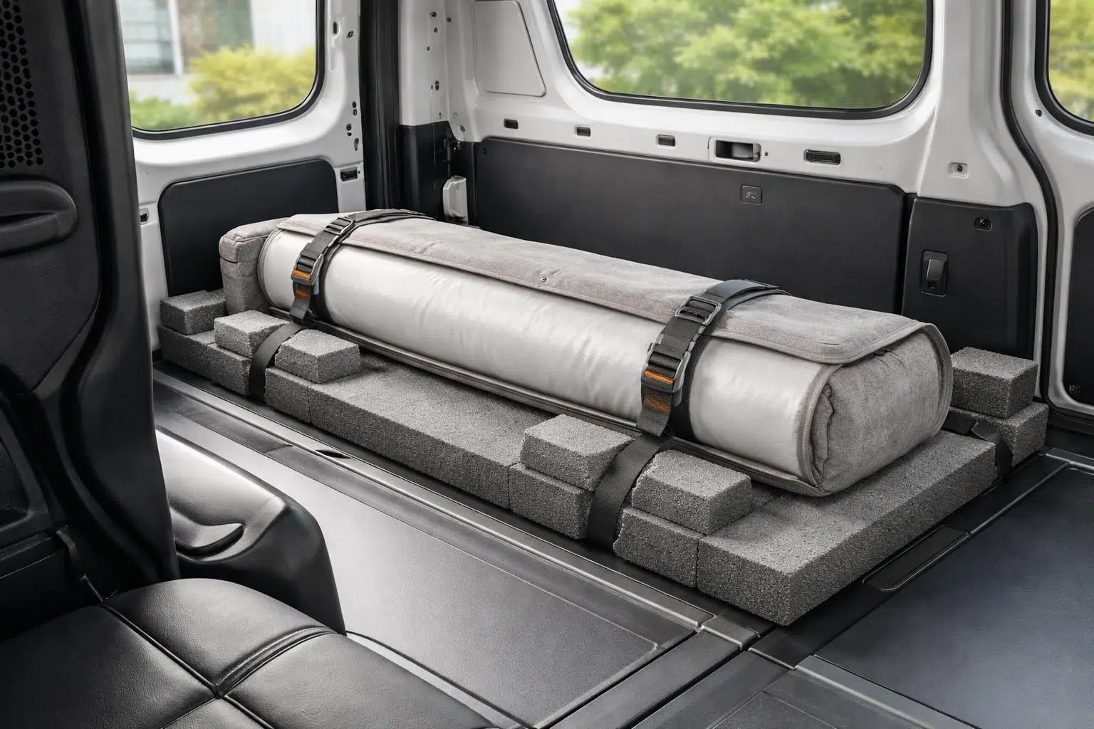 découvrez une méthode efficace pour protéger et ranger votre écran de projection lors de son transport en véhicule, assurant sécurité et praticité.