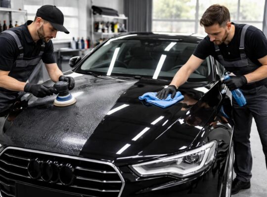 découvrez l'ordre idéal pour le polissage et le lustrage de votre voiture afin d'obtenir une finition parfaite et brillante facilement.