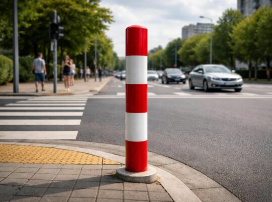 découvrez pourquoi les poteaux de signalisation rouge et blanc sont indispensables pour la sécurité routière et comment ils guident efficacement les conducteurs.