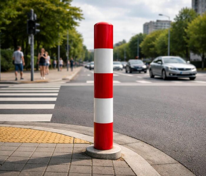 découvrez pourquoi les poteaux de signalisation rouge et blanc sont indispensables pour la sécurité routière et comment ils guident efficacement les conducteurs.