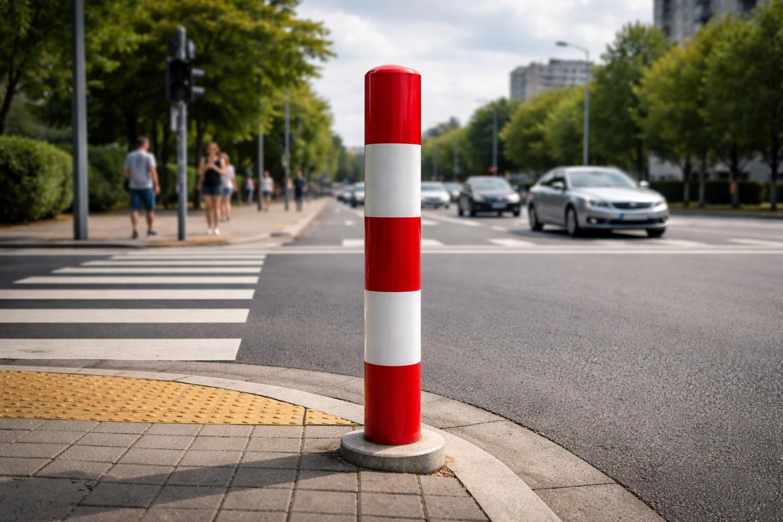découvrez pourquoi les poteaux de signalisation rouge et blanc sont indispensables pour la sécurité routière et comment ils guident efficacement les conducteurs.